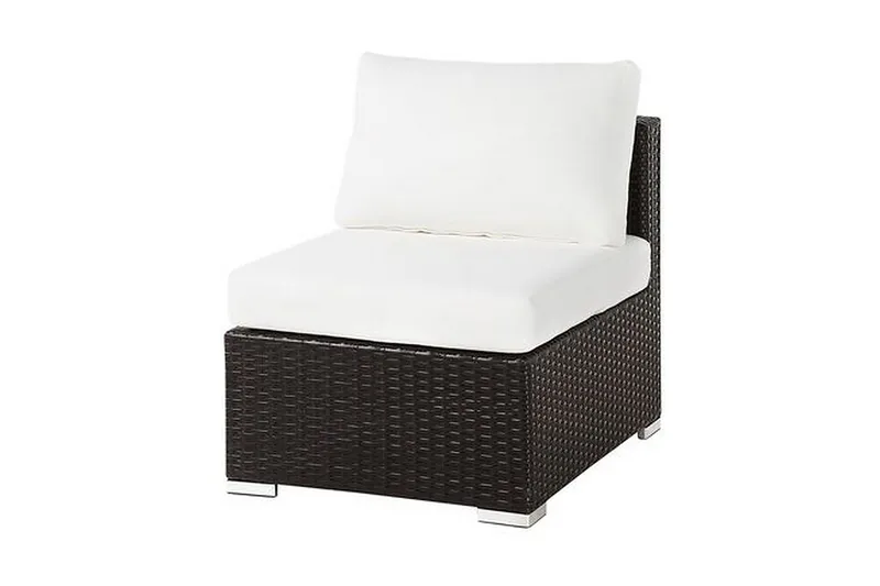 Calizza Loungegrupp Utomhus Konstrotting - Brun - Utemöbler - Utesoffor & bänkar - Loungesoffa