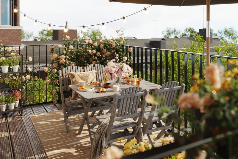 Delpino Soffgrupp Utomhus - Grå - Utemöbler - Utegrupp - Matgrupper utomhus