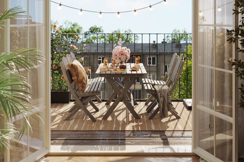 Delpino Soffgrupp Utomhus - Grå - Utemöbler - Utegrupp - Matgrupper utomhus