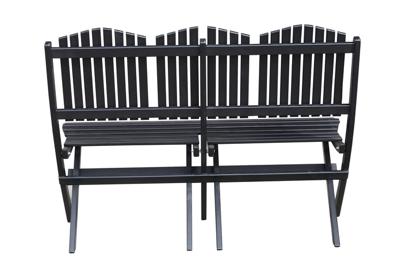 DELPINO Soffgrupp Utomhus Kaffesvart - Utemöbler - Utesoffor & bänkar - Loungesoffa