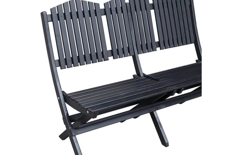 DELPINO Soffgrupp Utomhus Kaffesvart - Utemöbler - Utesoffor & bänkar - Loungesoffa