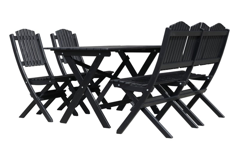 DELPINO Soffgrupp Utomhus Kaffesvart - Utemöbler - Utesoffor & bänkar - Loungesoffa
