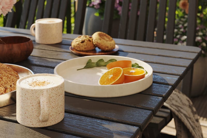 Delpino Soffgrupp Utomhus - Kaffesvart - Utemöbler - Utegrupp - Matgrupper utomhus