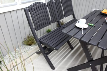 Delpino Utesoffa - Kaffesvart - Utemöbler - Utesoffor & bänkar - Loungesoffa