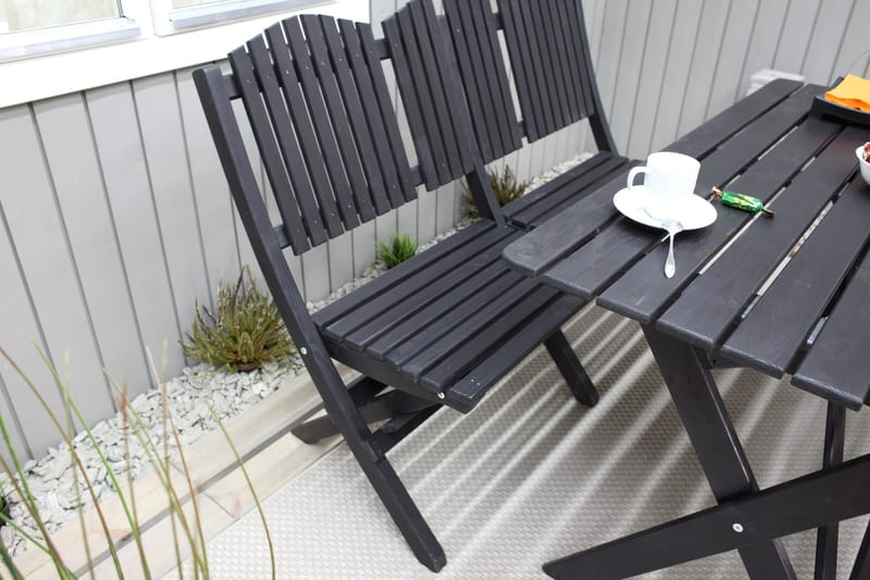 Delpino Utesoffa - Kaffesvart - Utemöbler - Utesoffor & bänkar - Loungesoffa