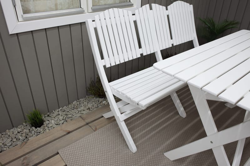 Delpino Utesoffa - Vit - Utemöbler - Utesoffor & bänkar - Loungesoffa