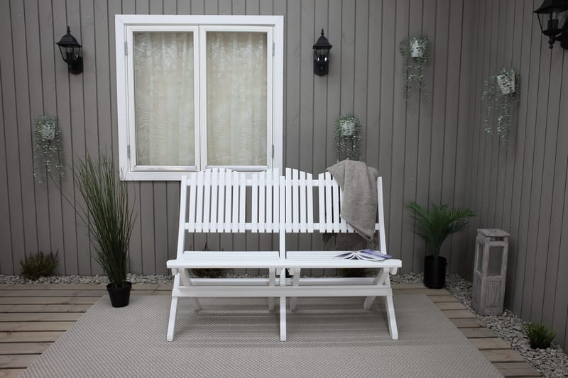 Delpino Utesoffa - Vit - Utemöbler - Utesoffor & bänkar - Loungesoffa