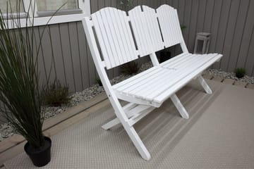 Delpino Utesoffa - Vit - Utemöbler - Utesoffor & bänkar - Loungesoffa