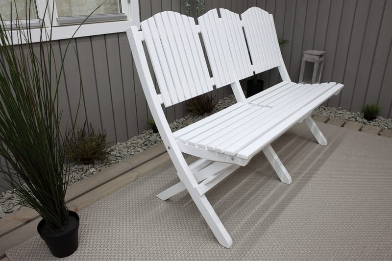 Delpino Utesoffa - Vit - Utemöbler - Utesoffor & bänkar - Loungesoffa