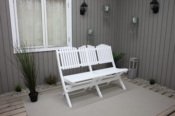Delpino Utesoffa - Vit - Utemöbler - Utesoffor & bänkar - Loungesoffa