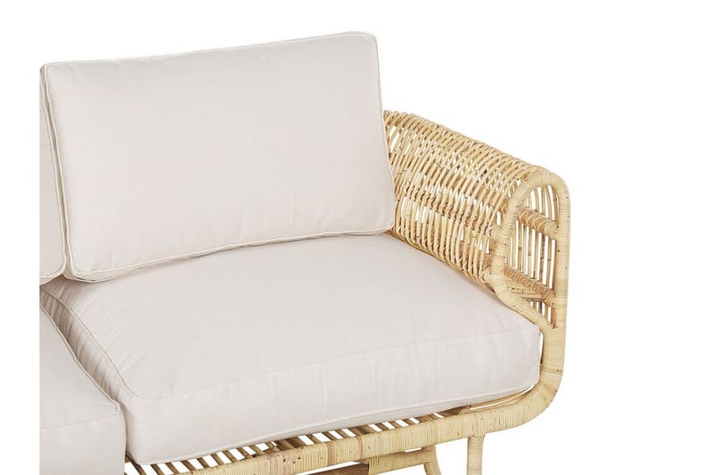 DOLCEDO 2-sits Utesoffa Rotting/Beige - Utemöbler - Utesoffor & bänkar - Loungesoffa