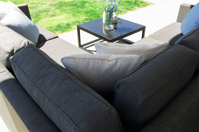 Hillerstorp Adelshamn Hörnsoffa Utomhus - Grå - Utemöbler - Utegrupp - Loungegrupp