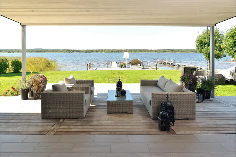Hillerstorp Hamilton 3-sits Utesoffa - Utemöbler - Utesoffor & bänkar - Loungesoffa