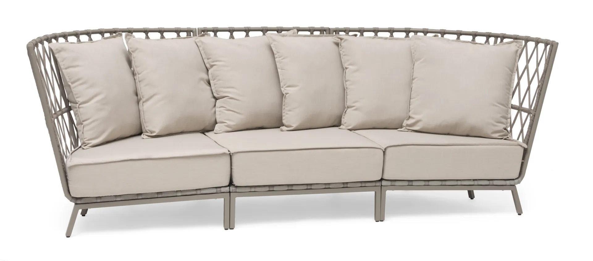 loungesoffa hillerstorp jet set 3-sits - beige