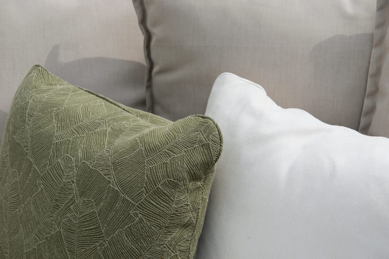 Loungesoffa Hillerstorp Jet Set 3-Sits - Beige - Utemöbler - Utesoffor & bänkar - Loungesoffa