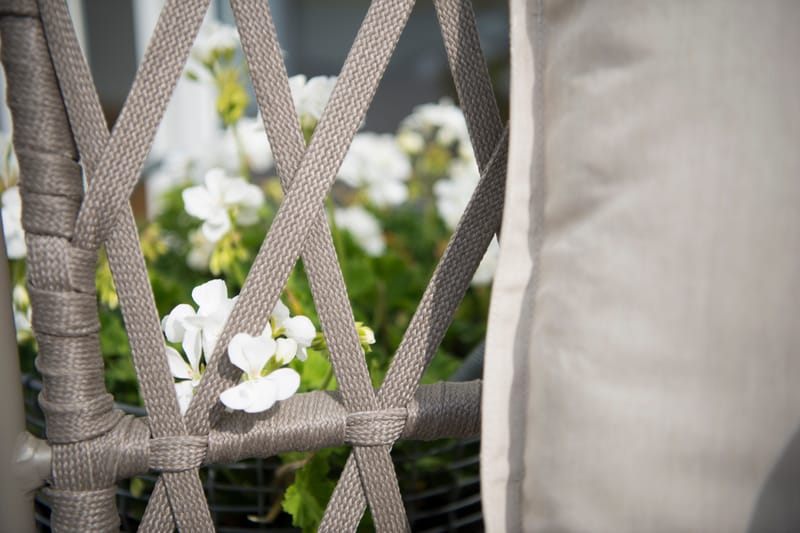 Loungesoffa Hillerstorp Jet Set 3-Sits - Beige - Utemöbler - Utesoffor & bänkar - Loungesoffa