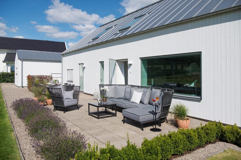 Hillerstorp svängd Jet Set Loungesoffa Utomhus - Utemöbler - Utesoffor & bänkar - Loungesoffa