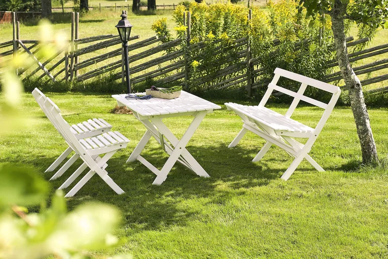 Hillerstorp Torpet Utesoffa 2-sits Vit - Vit - Utemöbler - Utesoffor & bänkar - Loungesoffa