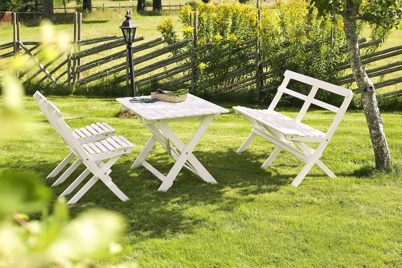 Hillerstorp Torpet Utesoffa 2-sits Vit - Vit - Utemöbler - Utesoffor & bänkar - Loungesoffa