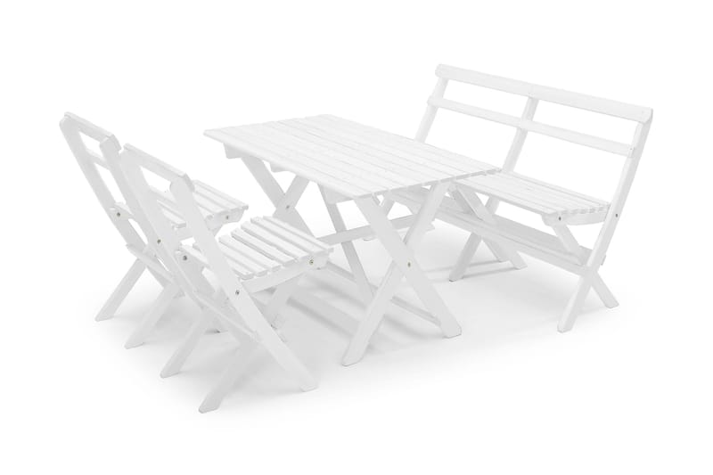 Hillerstorp Torpet Utesoffa 2-sits Vit - Vit - Utemöbler - Utesoffor & bänkar - Loungesoffa