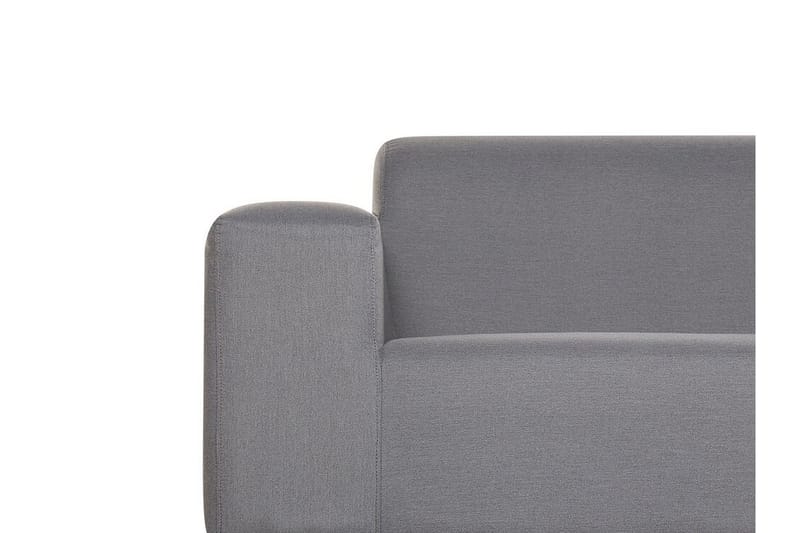 HUGHEN 3-sits Utesoffa Grå/Svart - Utemöbler - Utesoffor & bänkar - Loungesoffa