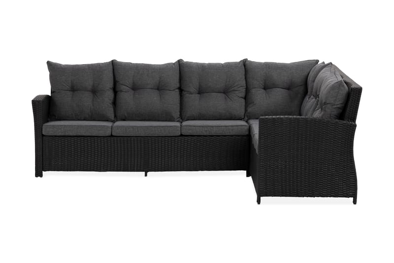 James Höger - Svart - Utemöbler - Utesoffor & bänkar - Loungesoffa