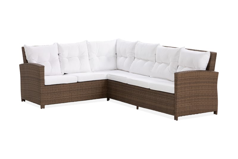 JAMES Hörnsoffa Utomhus Vänster Sand - Utemöbler - Utesoffor & bänkar - Loungesoffa