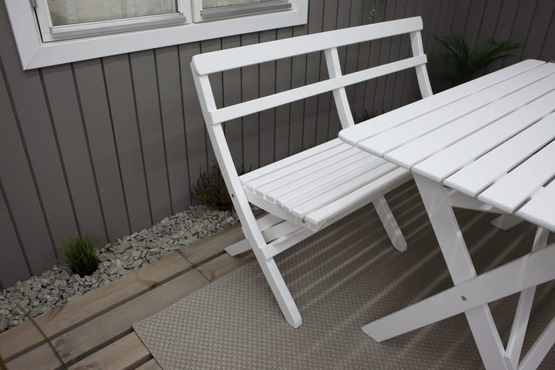 Larios Utesoffa - Vit - Utemöbler - Utesoffor & bänkar - Loungesoffa