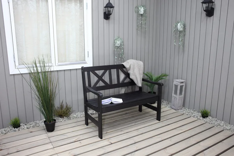 Olivo 2-sits Utesoffa - Kaffesvart - Utemöbler - Utesoffor & bänkar - Loungesoffa