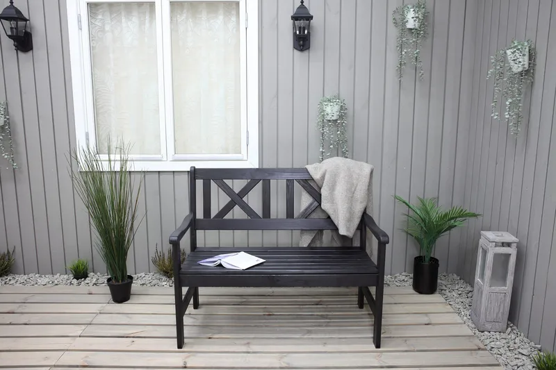 Olivo 2-sits Utesoffa - Kaffesvart - Utemöbler - Utesoffor & bänkar - Loungesoffa