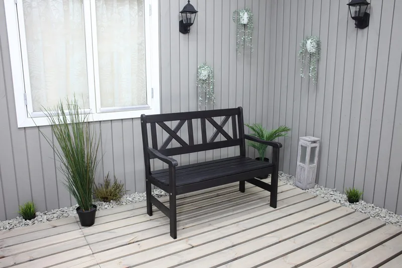 Olivo 2-sits Utesoffa - Kaffesvart - Utemöbler - Utesoffor & bänkar - Loungesoffa
