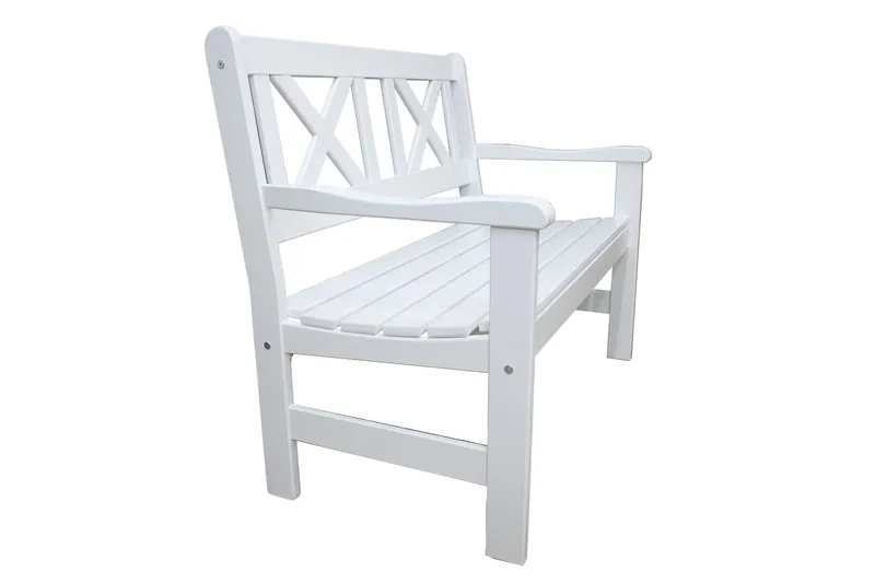 Olivo 2-sits Utesoffa - Vit - Utemöbler - Utesoffor & bänkar - Loungesoffa