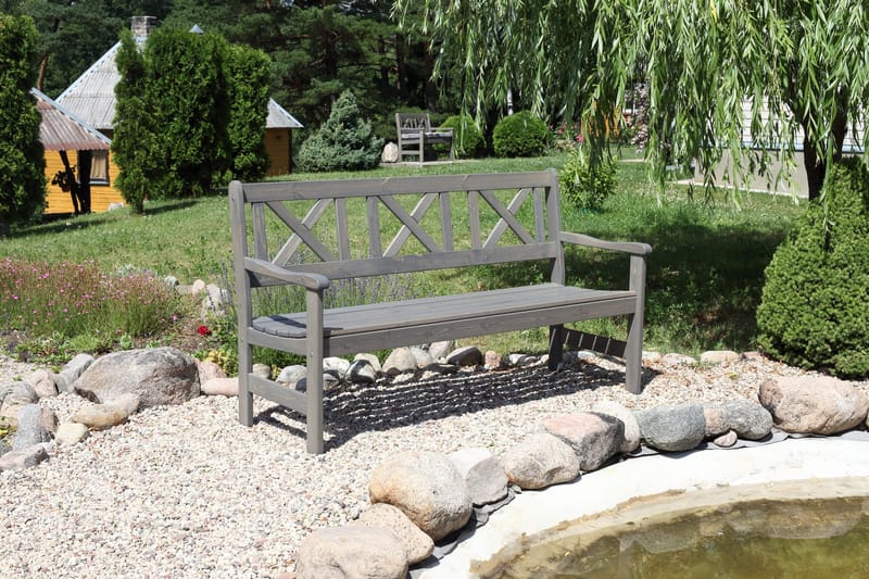 Olivo 3-sits Utesoffa - Grå - Utemöbler - Utesoffor & bänkar - Loungesoffa