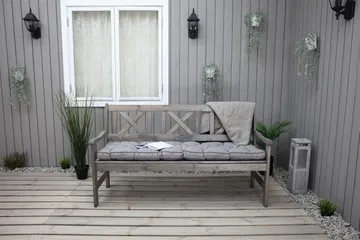 Olivo 3-sits Utesoffa - Grå - Utemöbler - Utesoffor & bänkar - Loungesoffa
