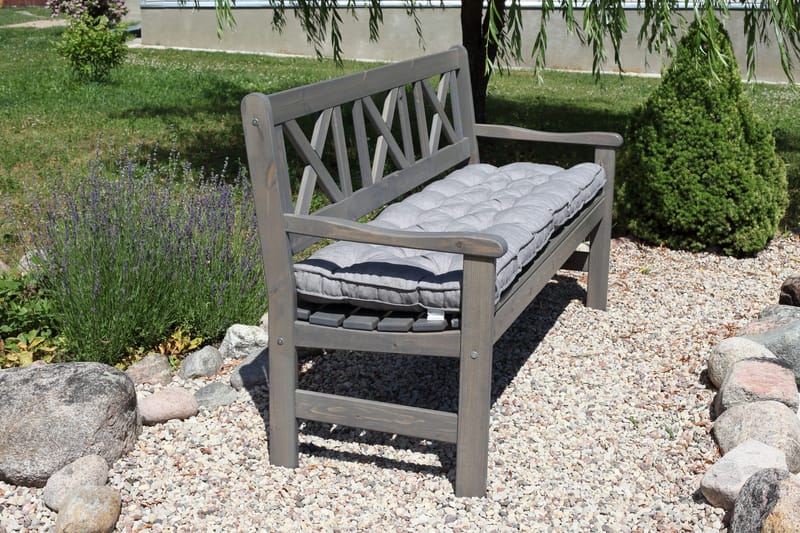 Olivo 3-sits Utesoffa - Grå - Utemöbler - Utesoffor & bänkar - Loungesoffa