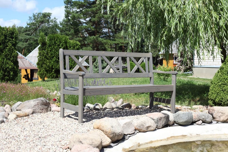 Olivo 3-sits Utesoffa - Grå - Utemöbler - Utesoffor & bänkar - Loungesoffa