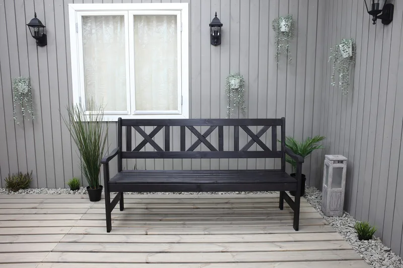 Olivo 3-sits Utesoffa - Kaffesvart - Utemöbler - Utesoffor & bänkar - Loungesoffa