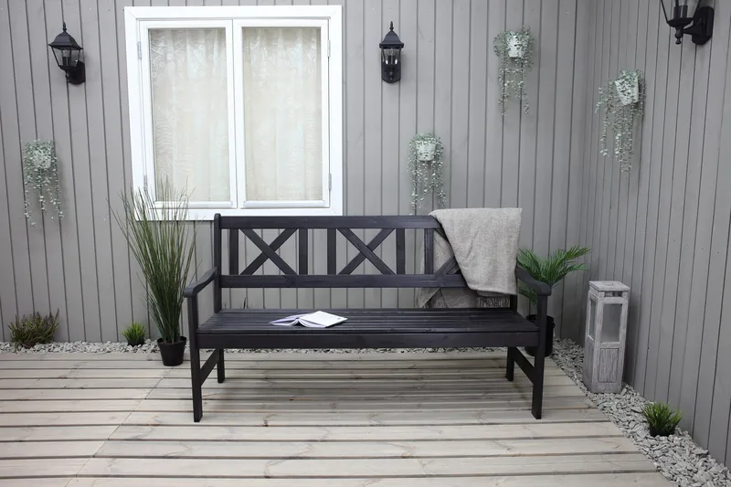 Olivo 3-sits Utesoffa - Kaffesvart - Utemöbler - Utesoffor & bänkar - Loungesoffa