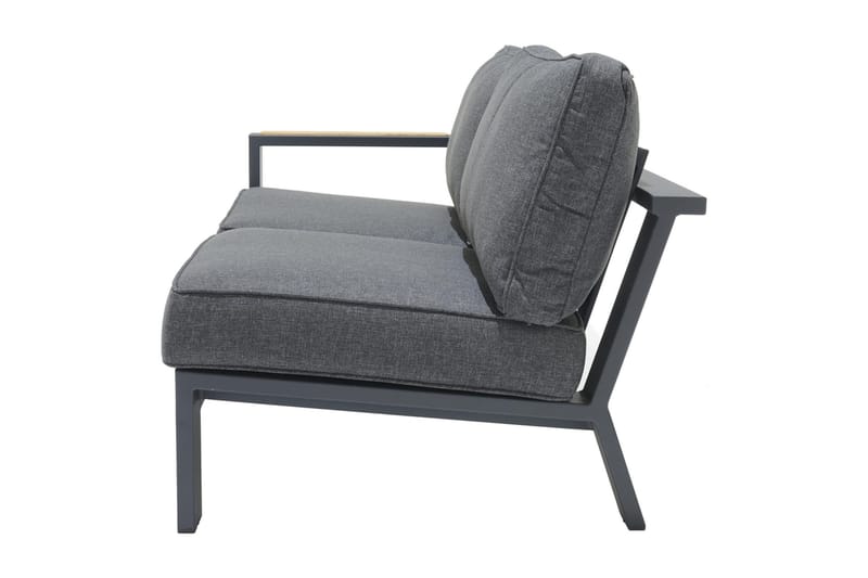 Palau 2-sits Utesoffa Höger - Grå - Utemöbler - Utesoffor & bänkar - Loungesoffa