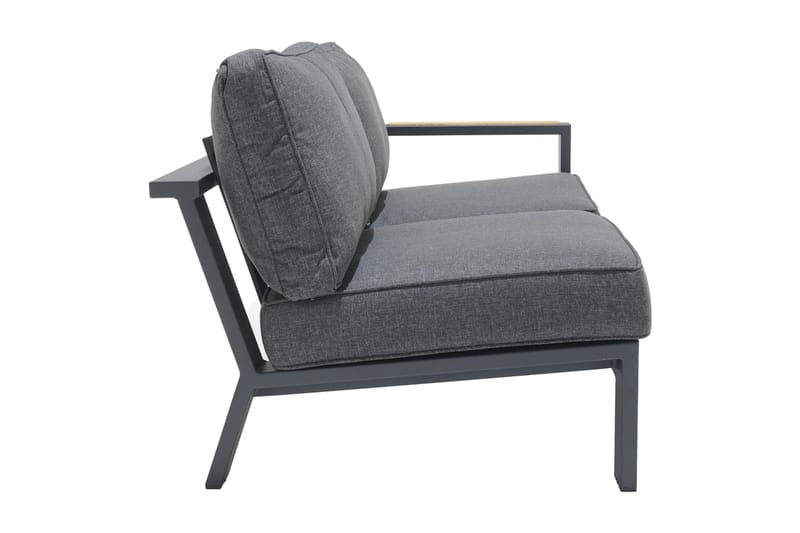 Palau 2-sits Utesoffa Vänster - Grå - Utemöbler - Utesoffor & bänkar - Loungesoffa