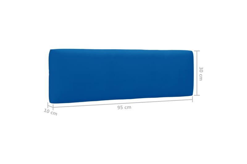 Pallsoffgrupp Utomhus med dynor 4 delar impregnerad furu - Brun - Utemöbler - Utesoffor & bänkar - Loungesoffa