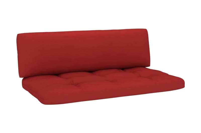 Pallsoffgrupp Utomhus med dynor 4 delar impregnerad furu - Brun - Utemöbler - Utesoffor & bänkar - Loungesoffa