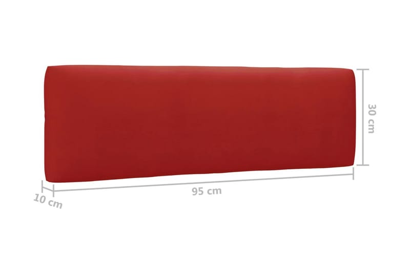 Pallsoffgrupp Utomhus med dynor 4 delar impregnerad furu - Brun - Utemöbler - Utesoffor & bänkar - Loungesoffa