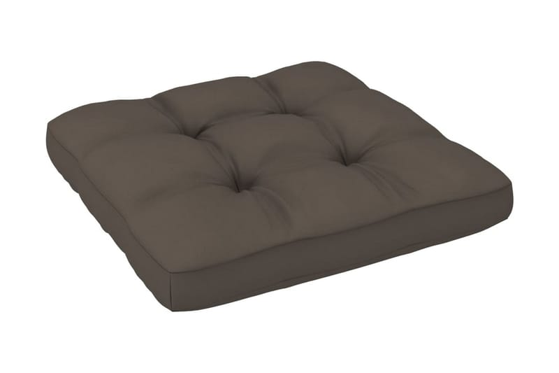 Pallsoffgrupp Utomhus med dynor 4 delar impregnerad furu - Brun - Utemöbler - Utesoffor & bänkar - Loungesoffa