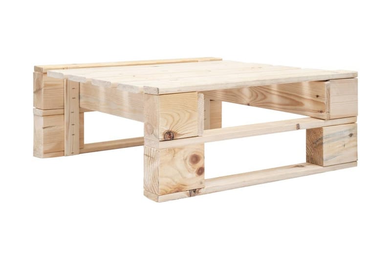 Pallsoffgrupp Utomhus med dynor 4 delar impregnerad furu - Brun - Utemöbler - Utesoffor & bänkar - Loungesoffa