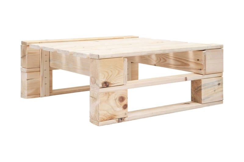 Pallsoffgrupp Utomhus med dynor 4 delar impregnerad furu - Brun - Utemöbler - Utesoffor & bänkar - Loungesoffa
