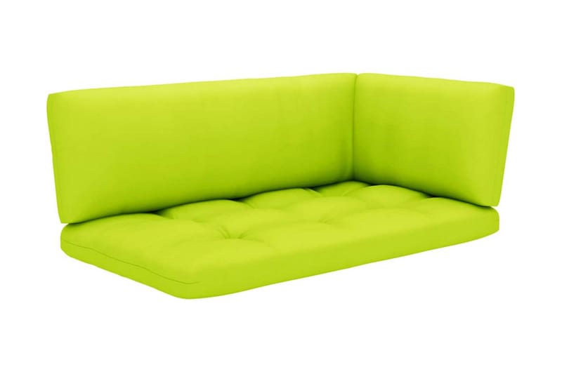 Pallsoffgrupp Utomhus med dynor 4 delar impregnerad furu - Brun - Utemöbler - Utesoffor & bänkar - Loungesoffa