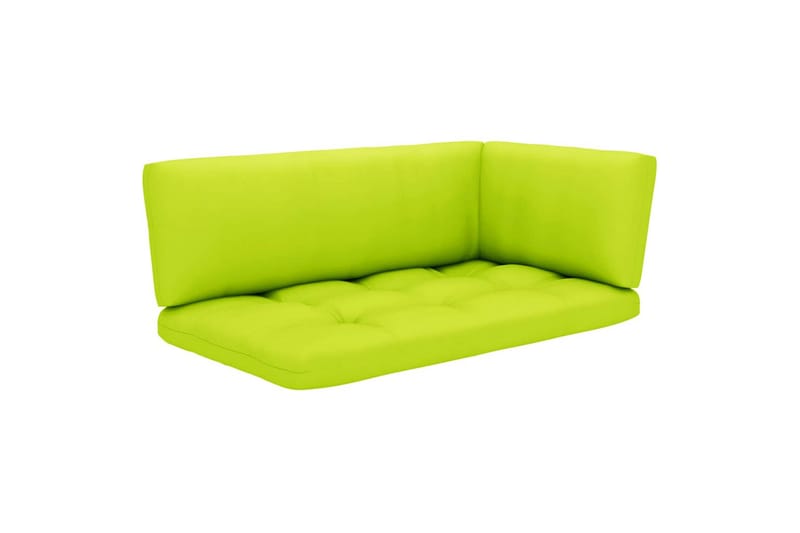 Pallsoffgrupp Utomhus med dynor 6 delar impregnerad furu - Brun - Utemöbler - Utesoffor & bänkar - Loungesoffa