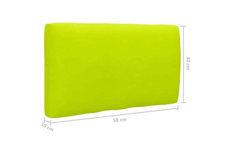 Pallsoffgrupp Utomhus med dynor 6 delar impregnerad furu - Brun - Utemöbler - Utesoffor & bänkar - Loungesoffa