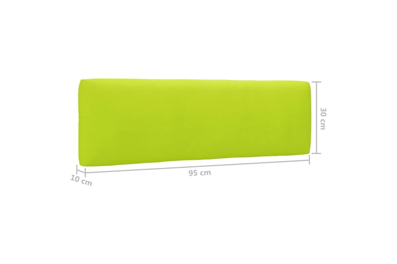Pallsoffgrupp Utomhus med dynor 6 delar impregnerad furu - Brun - Utemöbler - Utesoffor & bänkar - Loungesoffa